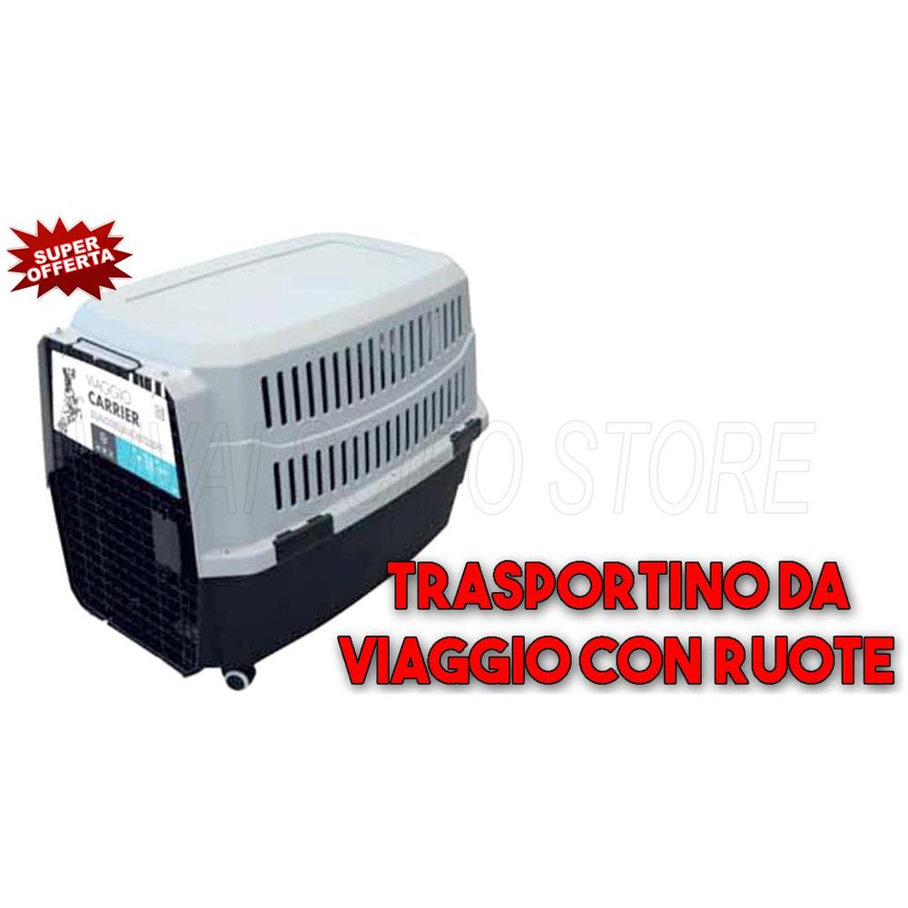 Trasportino Viaggio Cane E Gatto 68 X 47 X 42 Cm - M - Foto 2