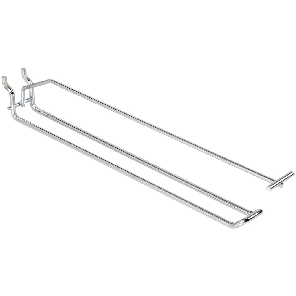 Gancio Sicurezza 30cm Cromato Con Asta Porta Prezz - Foto 2