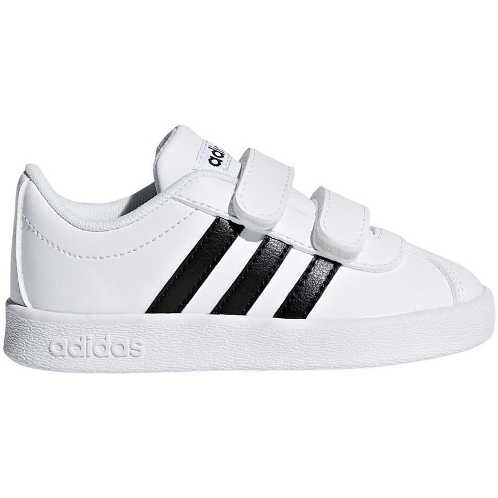 adidas vl court 2.0 bambino nere adidas vl court 2.0 bambino nere