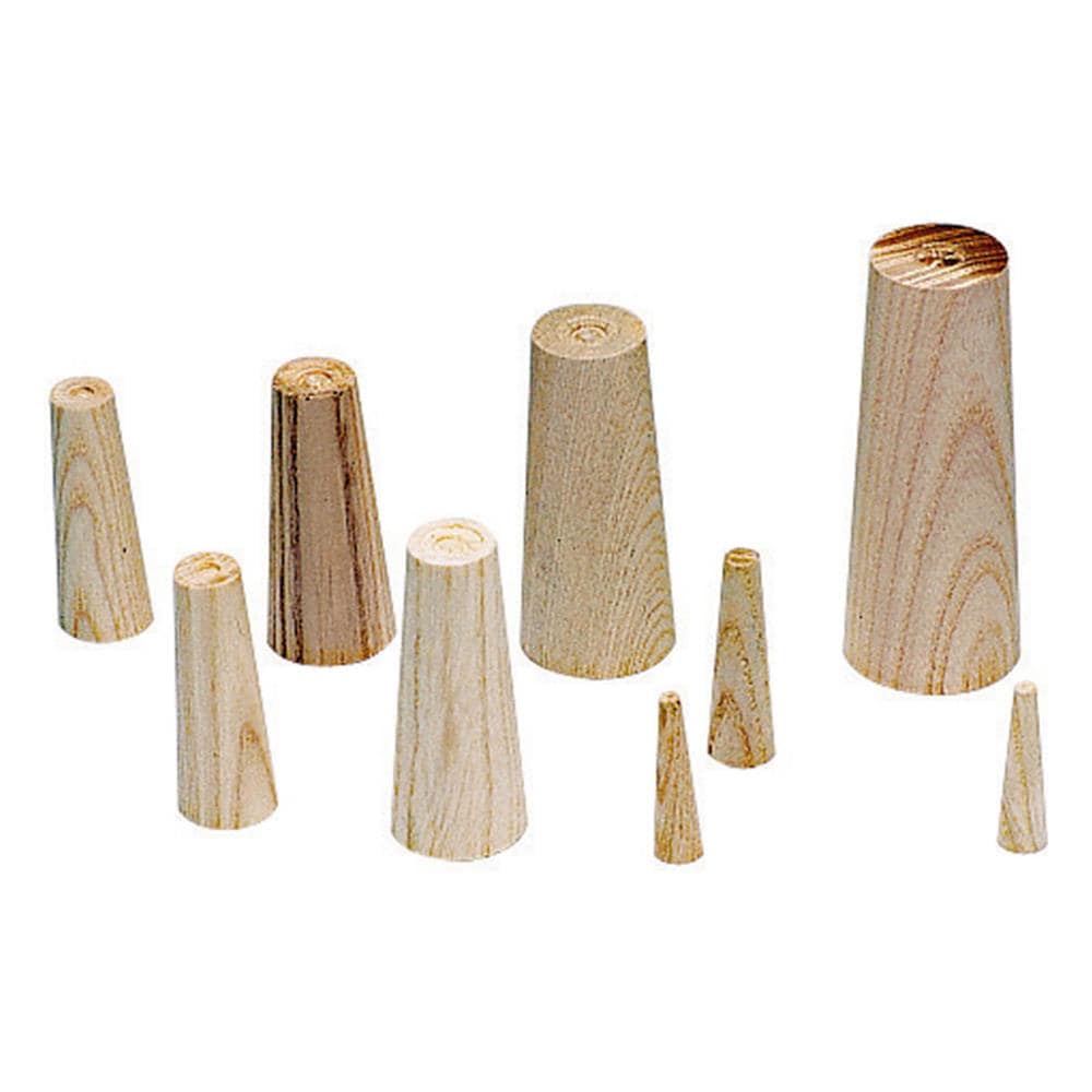 Set 9 Coni In Legno - Foto 1