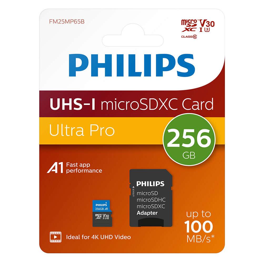 MicroSDXC Card 256GB Class 10 UHS-I U3 incl. adatt. - Foto 2