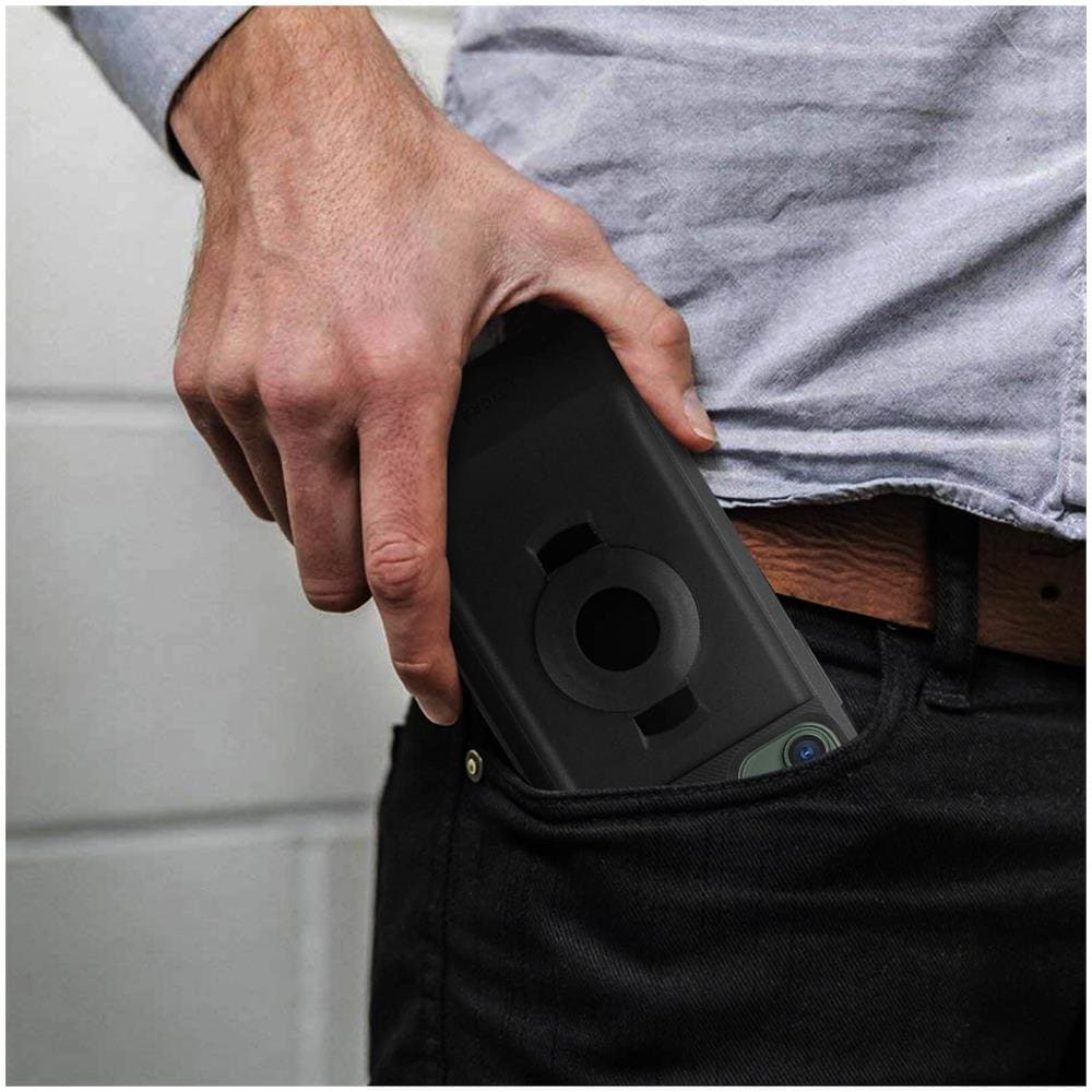 Cover Iphone 11 Pro Max Semi-rigida Magnetico / meccanico Fitclic Neo Nero - Foto 5