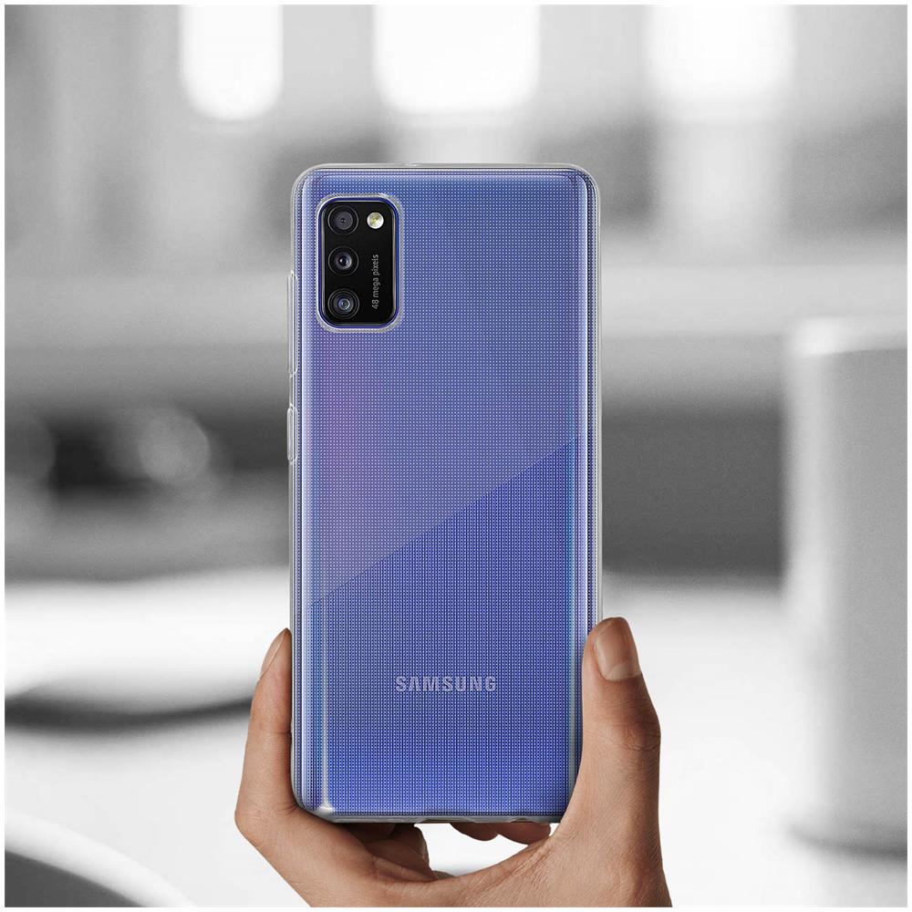Cover Samsung Galaxy A41 Silicone + Vetro Temperato Trasparente - Foto 5