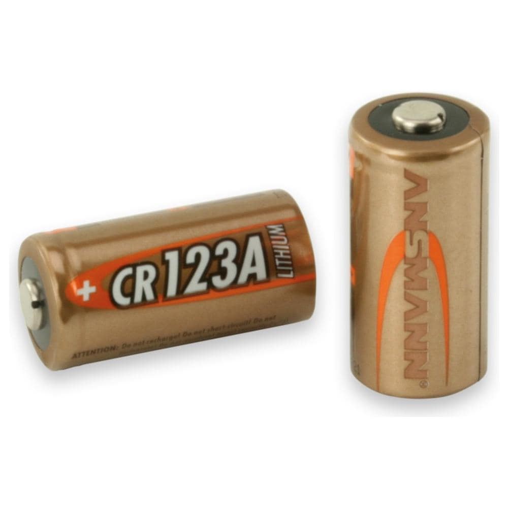 5020011, Litio, Cilindrico, CR123A, Bronzo, Blister, -20 - 65 °C - Foto 1