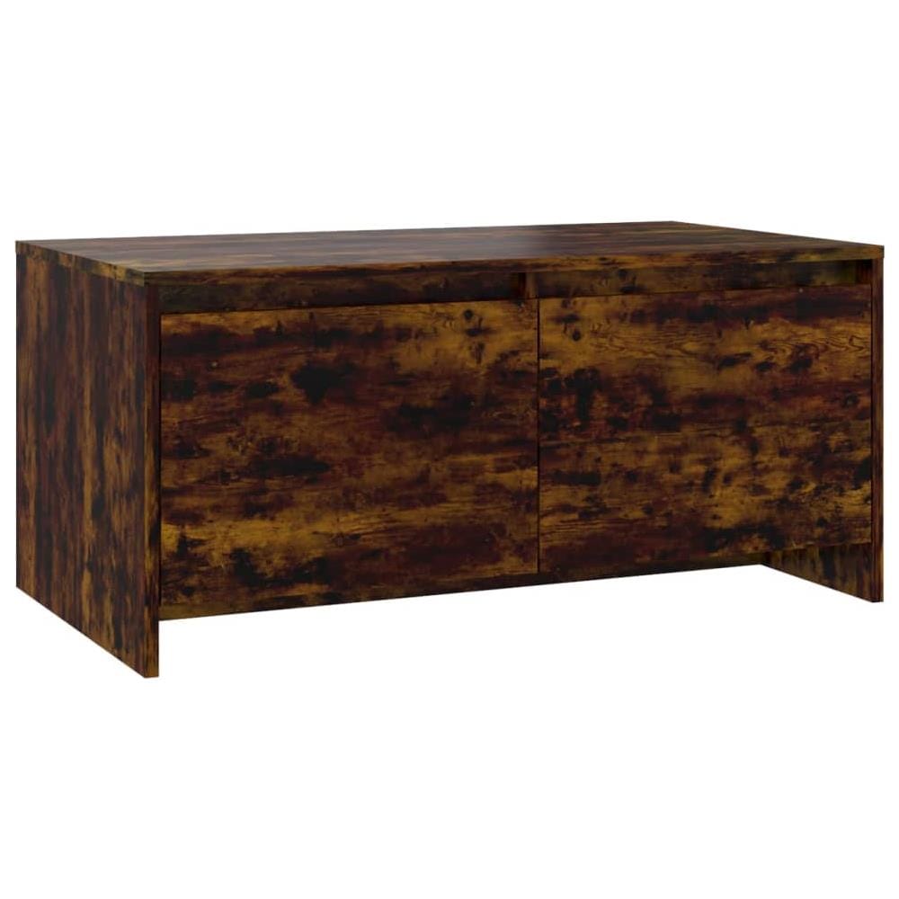 Tavolino da Salotto Rovere Fumo 90x50x41,5 cm in Truciolato - Foto 2
