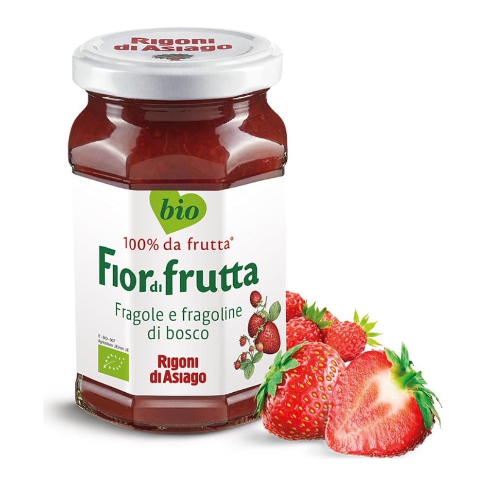 Rigoni Di Asiago Fiordifrutta Bio Fragole E Fragoline Di Bosco 250 Grammi - Foto 2