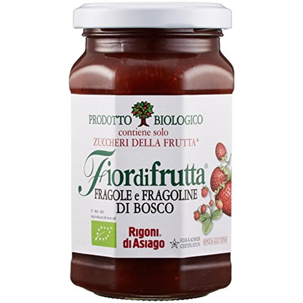 Rigoni Di Asiago Fiordifrutta Bio Fragole E Fragoline Di Bosco 250 Grammi - Foto 1