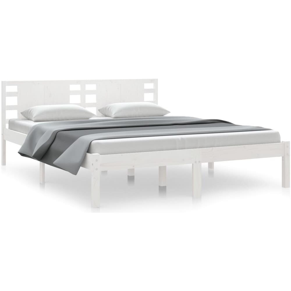 Giroletto Bianco in Legno Massello 150x200 cm King Size - Foto 2