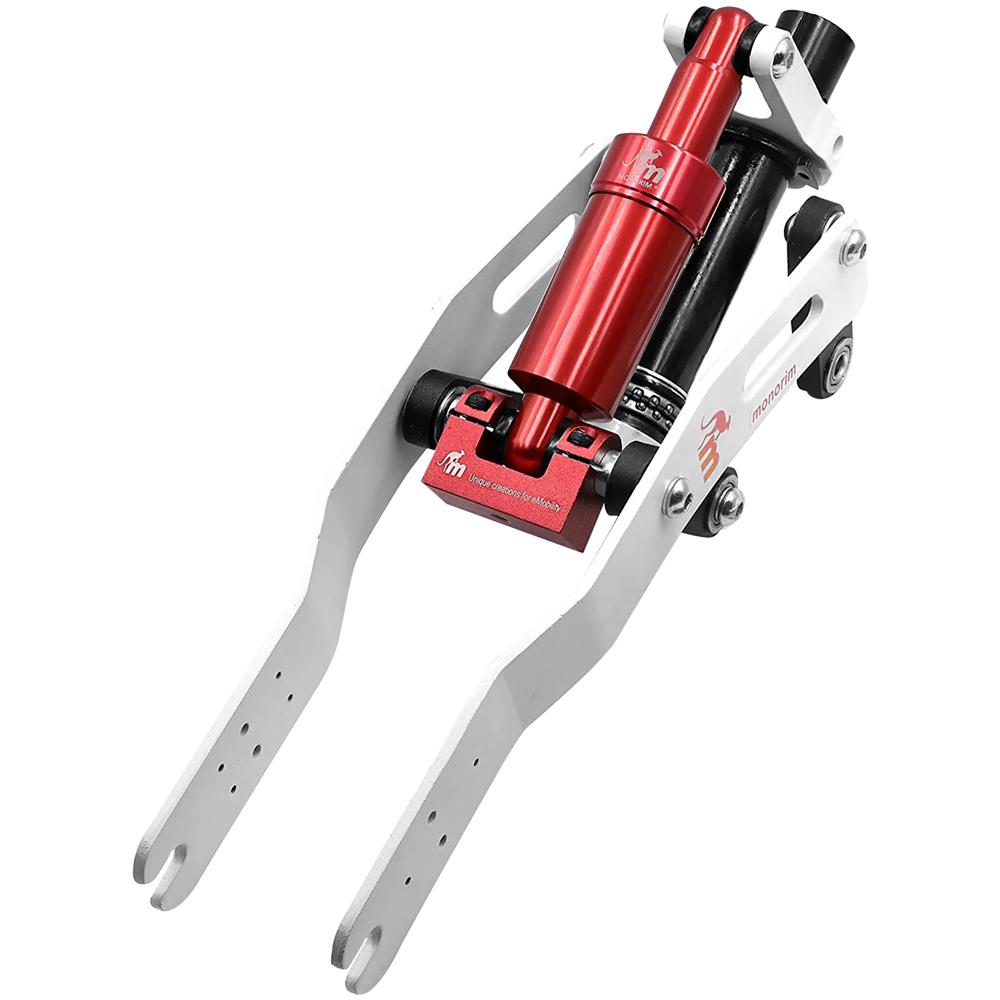 Sospensione Anteriore V4 Per Xiaomi M365, Pro, 2, 3, 4, 1s Monorim Rosso/bianco - Foto 1