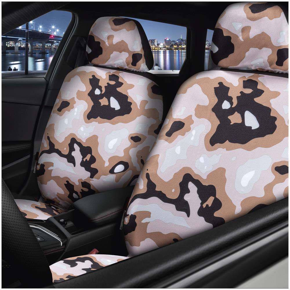 Coprisedili Auto Camouflage Per Sedile Anteriore - Foto 2