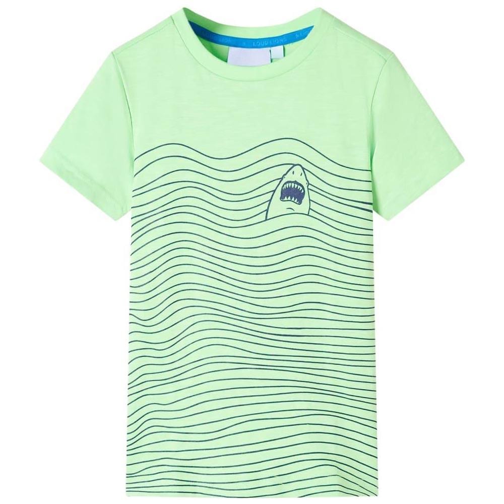 Maglietta per Bambini Verde Neon 128 - Foto 1