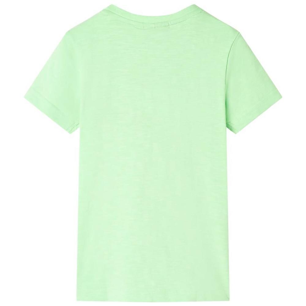 Maglietta per Bambini Verde Neon 128 - Foto 2