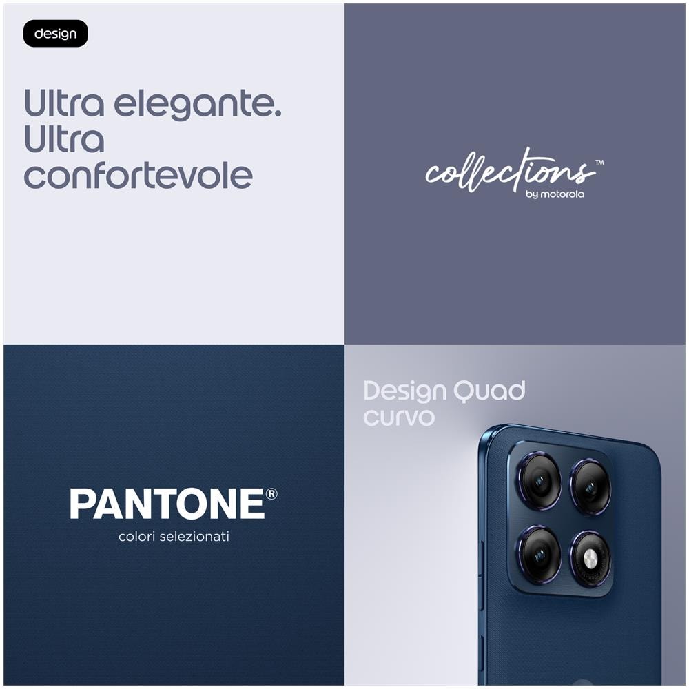 Edge 70 Pro 5G 512GB 12GB Ram Display 6.78" AMOLED SuperHD Main Camera 50+50+50MP Selfie 50MP DualSim: nanoSim+eSim Android 16 Dimensity 8500 Extreme 6500mAh PANTONE Titan - Foto 16