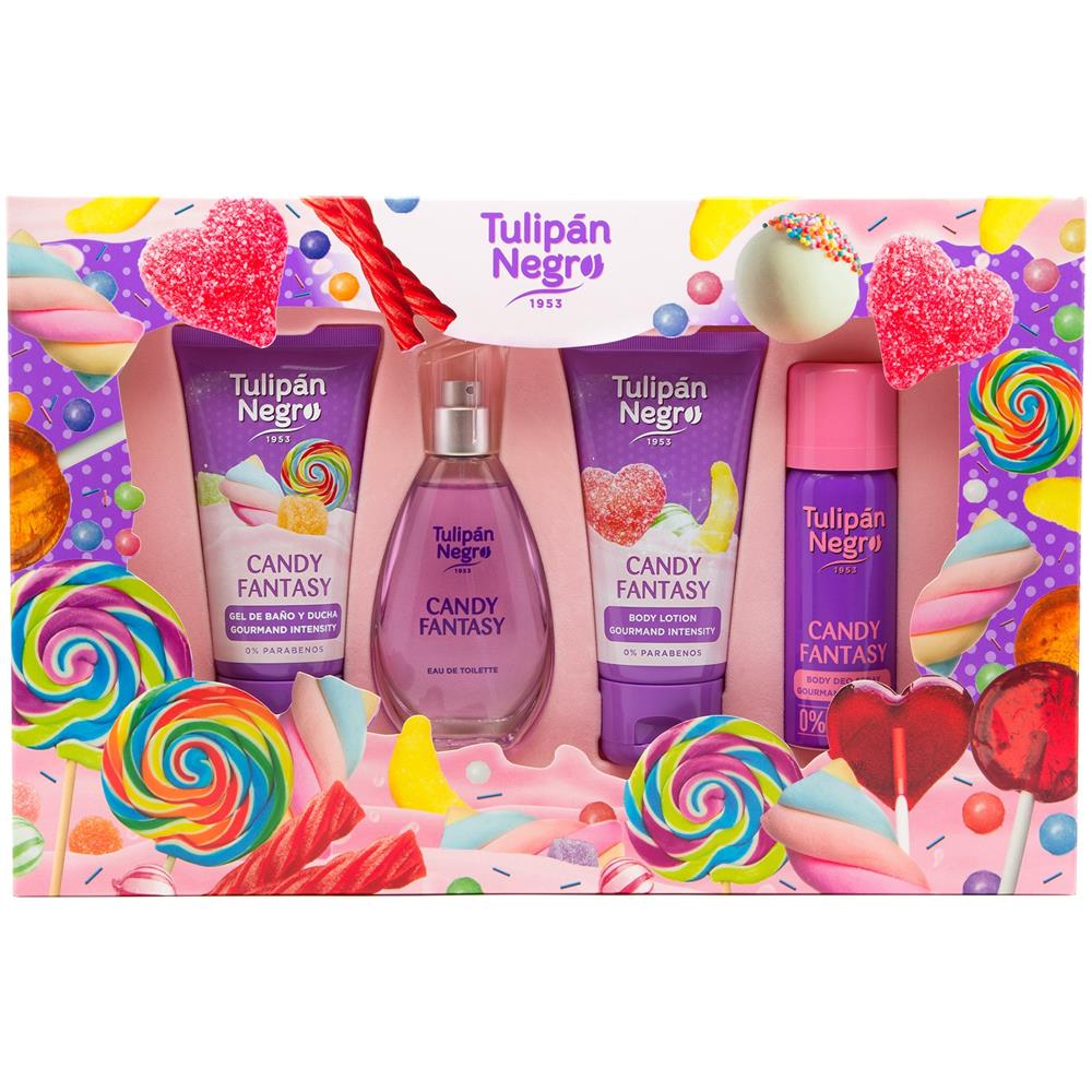 Candy Fantasy 50ml + Body Lotion 50ml + Gel Doccia 75ml + Deodorante Spray - Foto 1