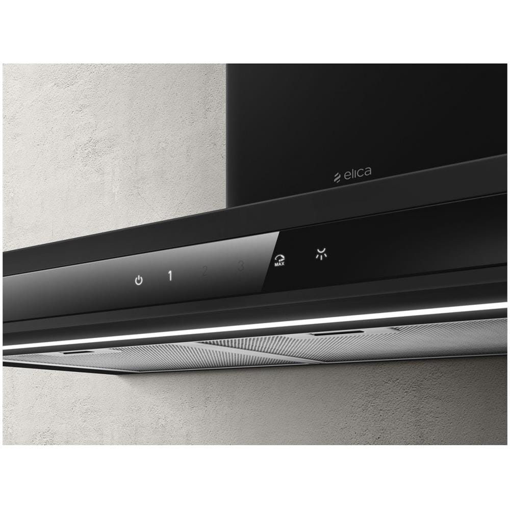 Cappa BL / A / 90 a Parete da 90 cm Aspirante Colore Nero - Foto 3