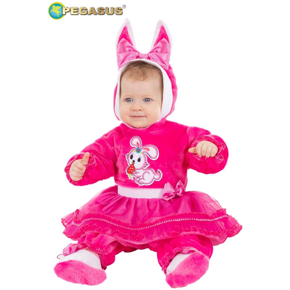 Costume Coniglietta Vestito Carnevale Pegasus 10/12 Mesi - Foto 1