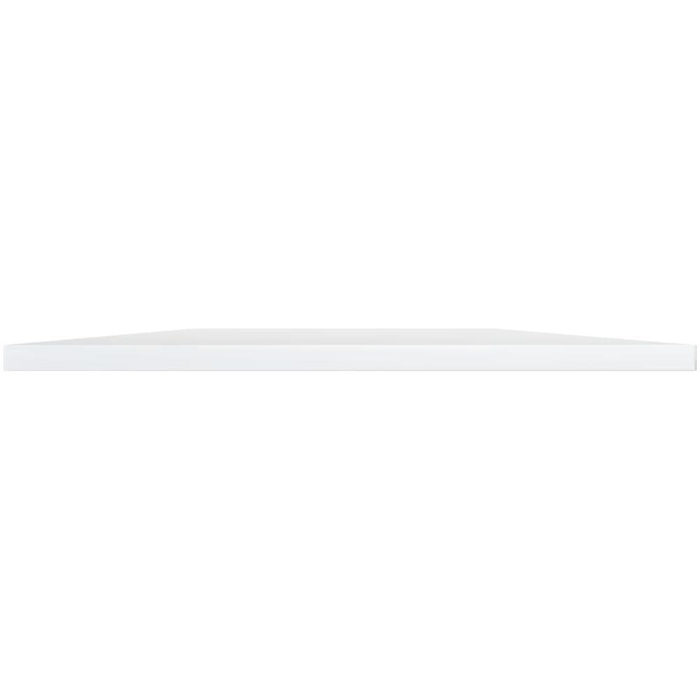 Ripiani per Libreria 8pz Bianco Lucido 80x40x1,5cm Multistrato - Foto 2