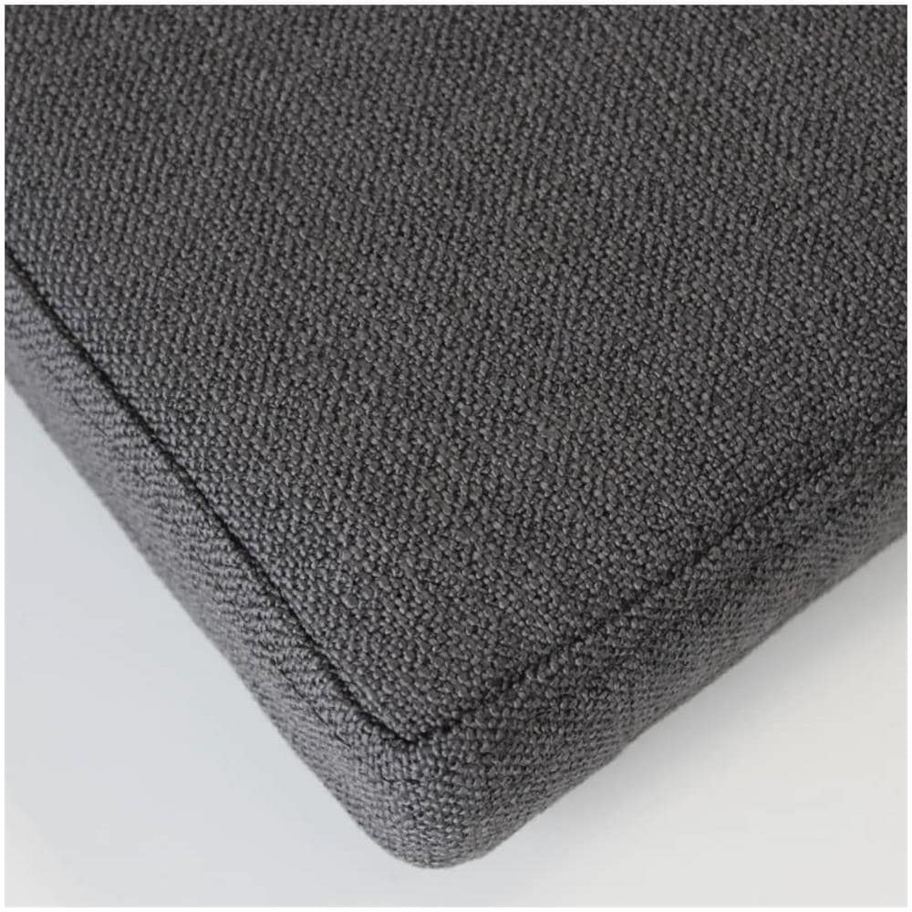 Cuscino per Sedile 35x95x6 cm Antracite - Foto 2