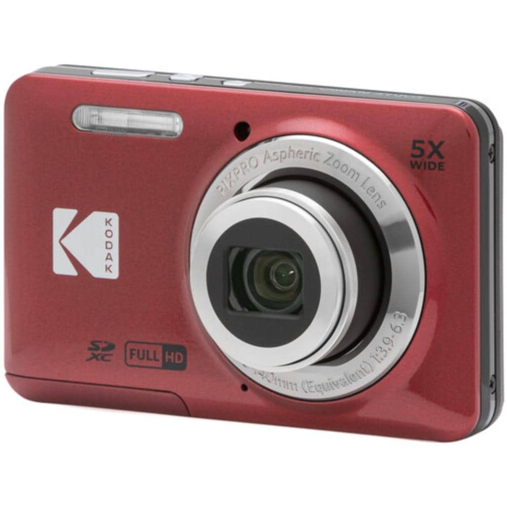 PIXPRO FZ55 1/2.3" Fotocamera compatta 16 MP CMOS 4608 x 3456 Pixel Rosso - Foto 2