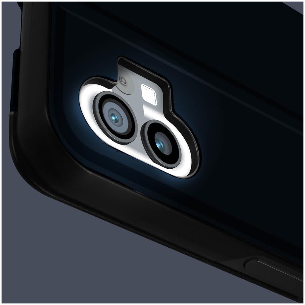 Custodia Clear View Nothing Phone 1 Finestra Di Visualizzazione Blu Notte - Foto 2