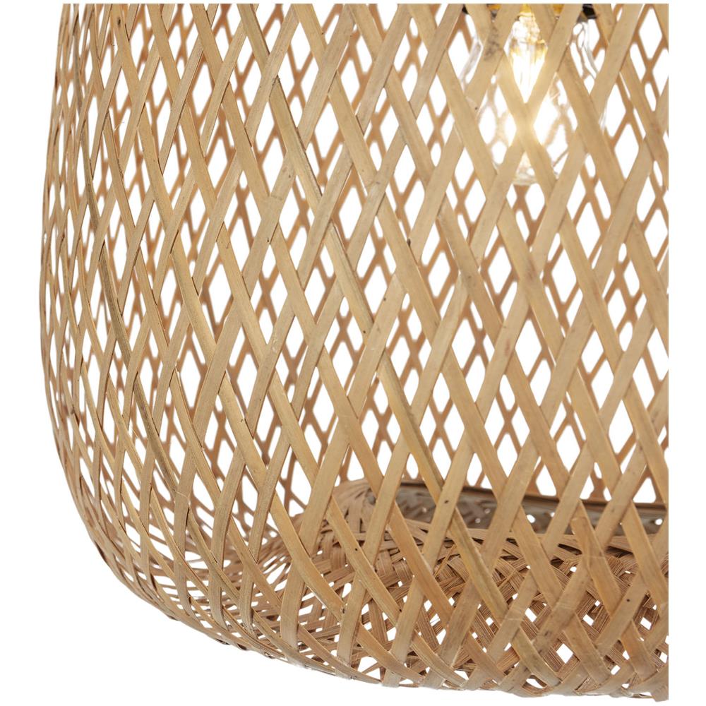 Lampada Da Soffitto In Bambù Yumei, Diametro 30 Cm - Foto 5