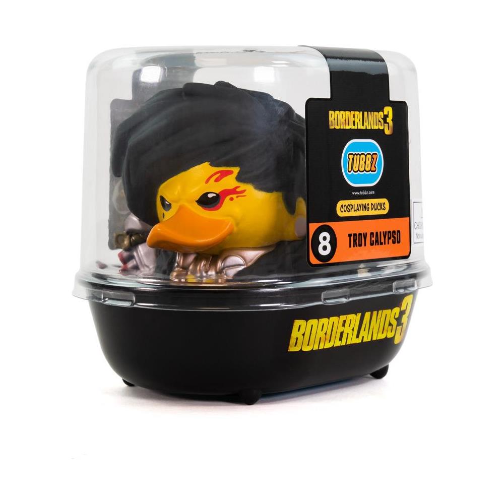 Tubbz Anatra Da Bagno - Borderlands 3 - Troy Calypso - 9cm - Foto 2