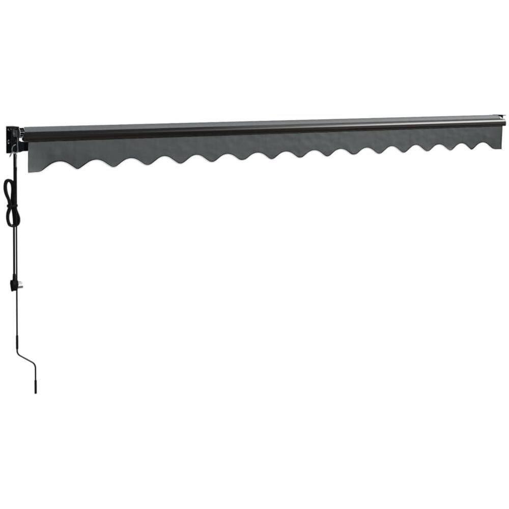 Tenda Sole Automatica Retrattile Antracite 4,5x3 m - Foto 8