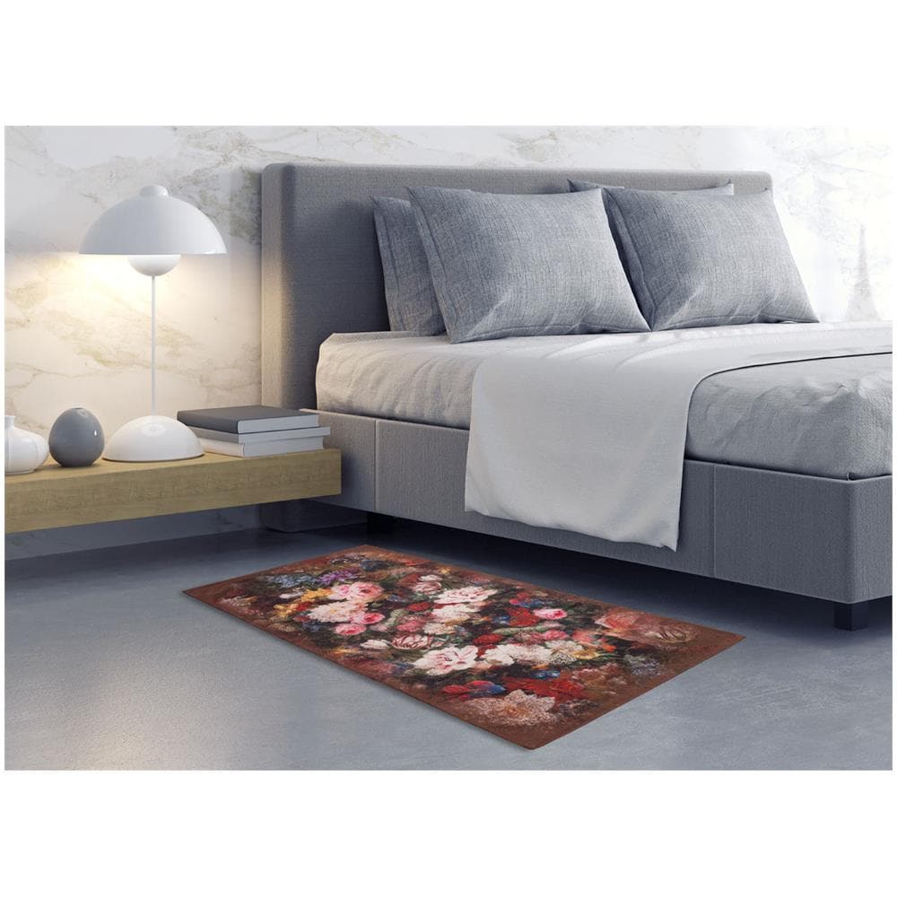 Tappeto Arredo Antiscivolo Da Camera E Salotto Linea D''artista By Suardi 154x220 Bosschaert Tabacco - Foto 2