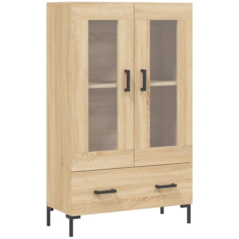 Credenza Rovere Sonoma 69,5x31x115 Cm In Legno Multistrato - Foto 2