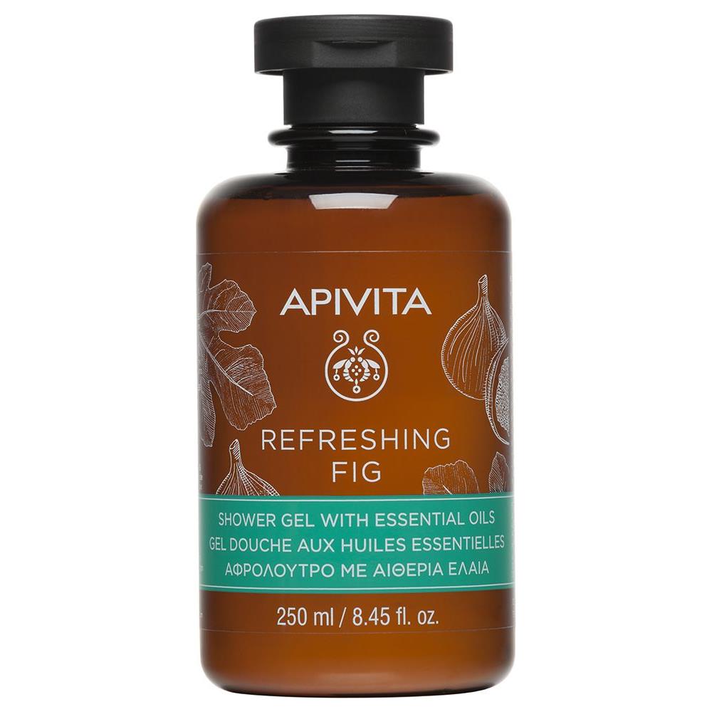 Gel Doccia Agli Oli Essenziali 250ml Refreshing Fig Apivita - Foto 1