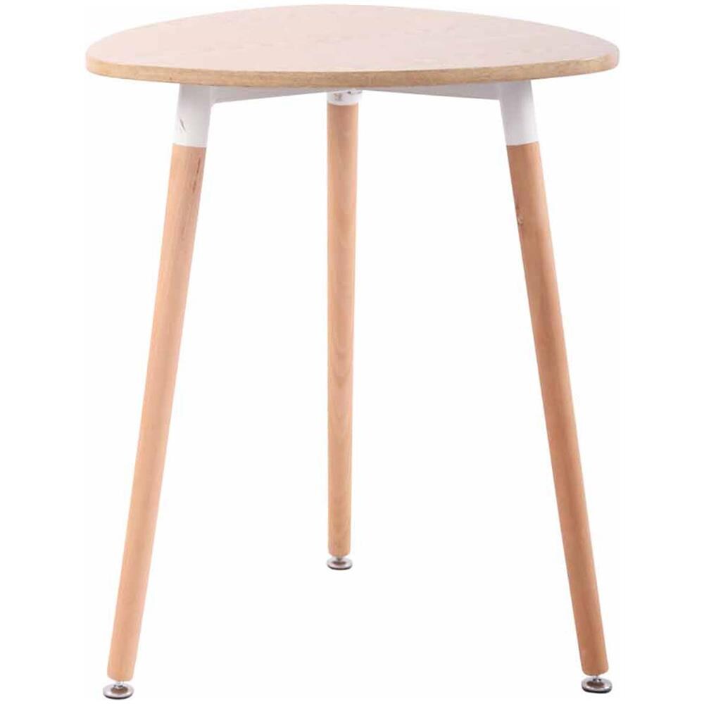 Tavolino da Salotto, Forma Rotonda Materiale Piano in Legno Nobilitato, 60x60x40h cm Marrone Quercia - Armanda | Leroy Merlin
