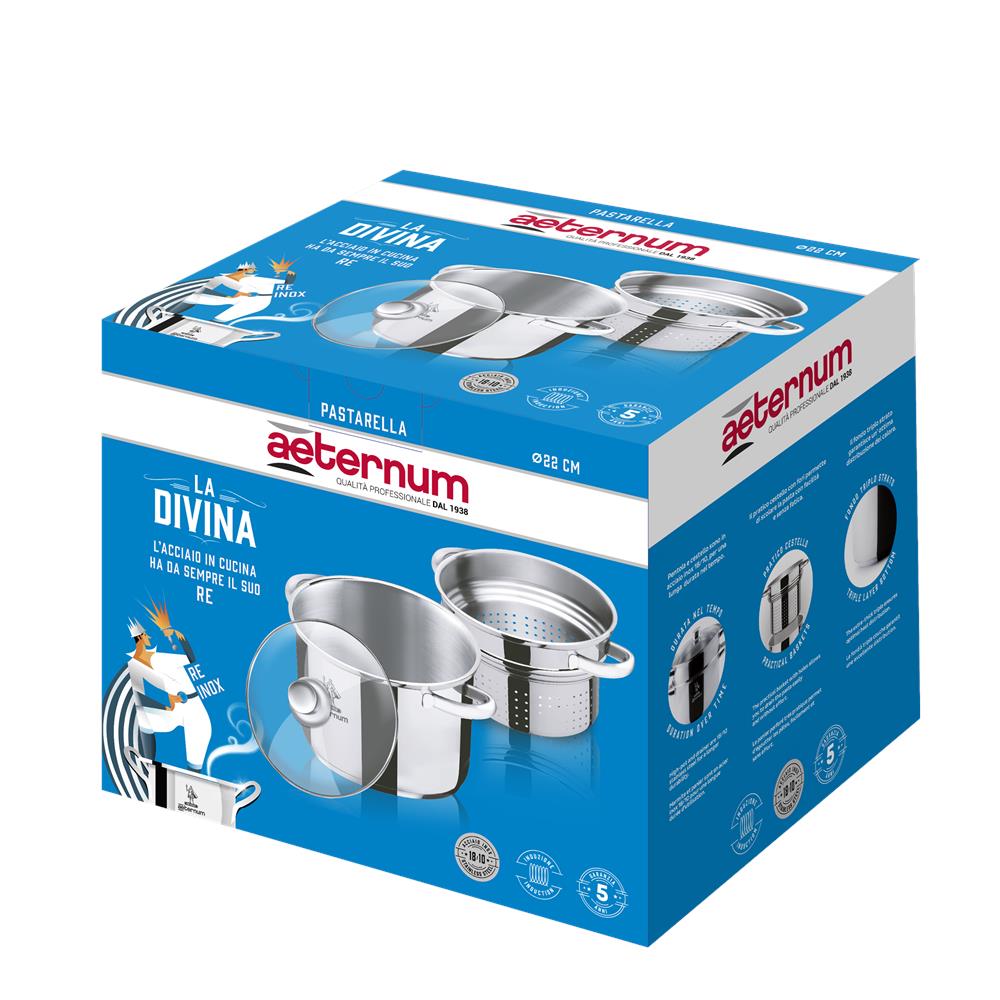 AP000077 pentola multifunzione Stainless steel 22 cm - Foto 6