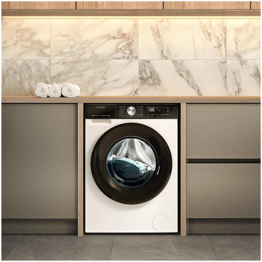 Lavatrice Caricamento frontale WF3S1043BW3 Capacita 10,5 kg Centrifuga 1400 Giri /min Classe A Colore Bianco - Foto 6