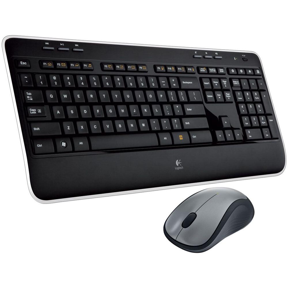cimetech Tastiera e Mouse Wireless,Layout Italiano QWERTY,Tastiera e Mouse Portatili Wireless 2.4G per Computer, PC, Laptop, Desktop(Nero