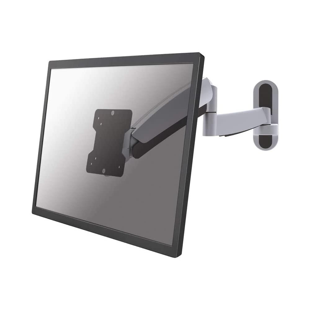 Stafa da parette per Monitor TV 10-30" fino a 15Kg Argento - Foto 2
