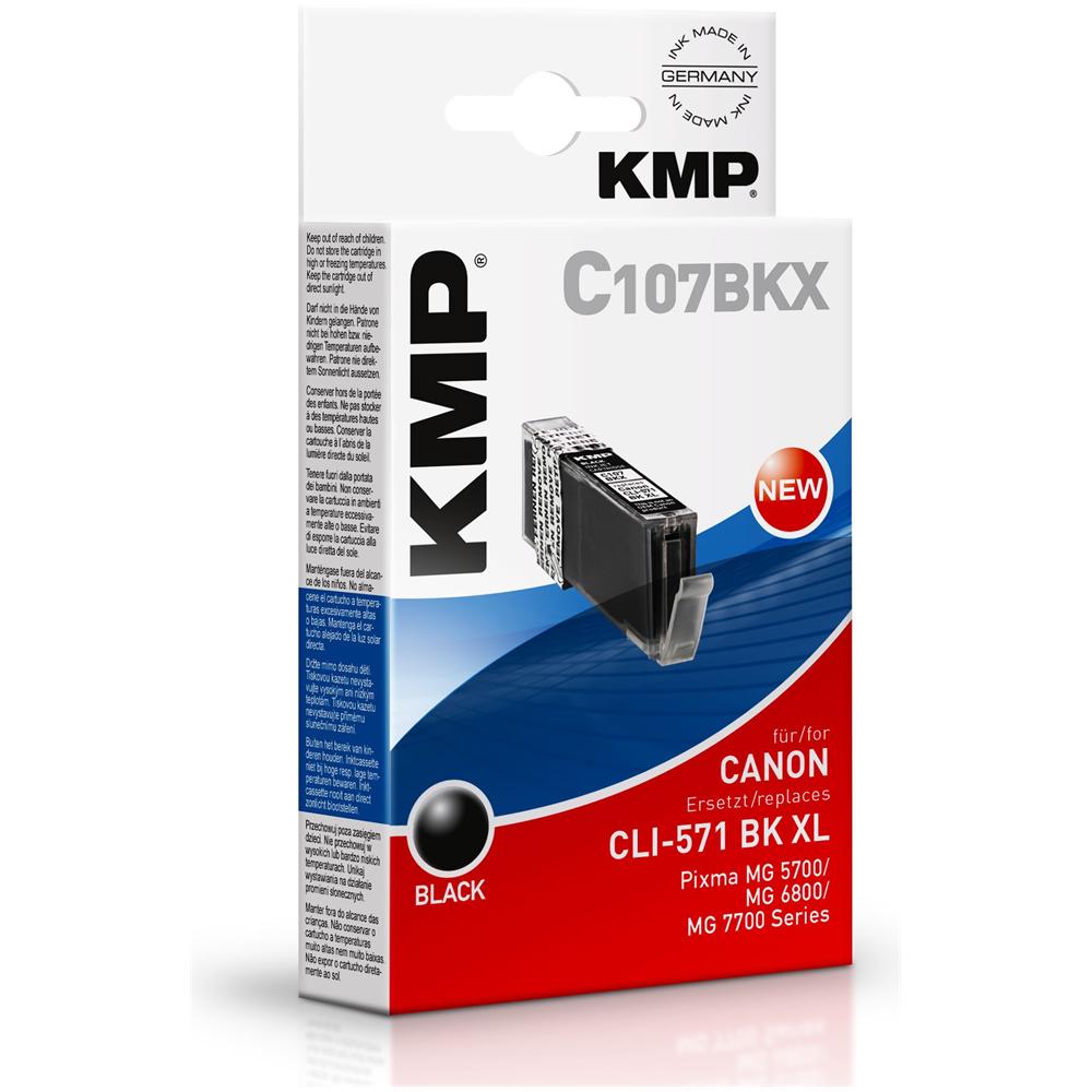 C107BKX cartuccia sw comp. con Canon CLI-571 XL BK - Foto 2