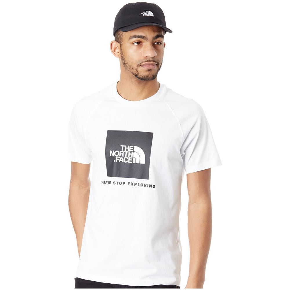 T-shirt Raglan Red Box Tnf Bianco (s, Bianco) - Foto 1