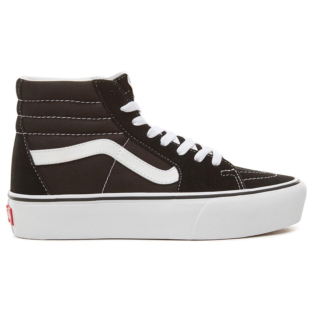 Sneakers Donna Vans Premium Vn0a3tkn6bt1 - Sk8-hi Platform Black / white - Foto 1