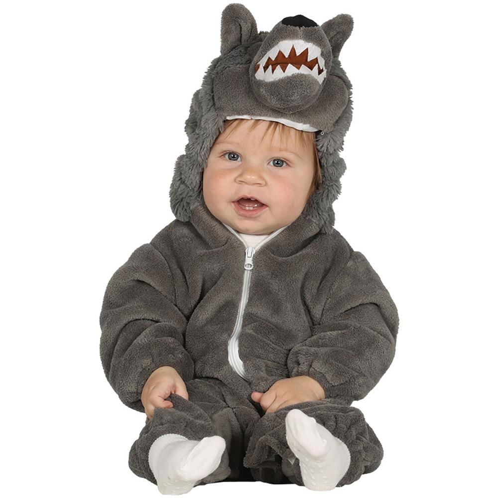 Costume Da Lupetto Grigio Per Bebe - Taglia: 18 - 24 Mois - Foto 1