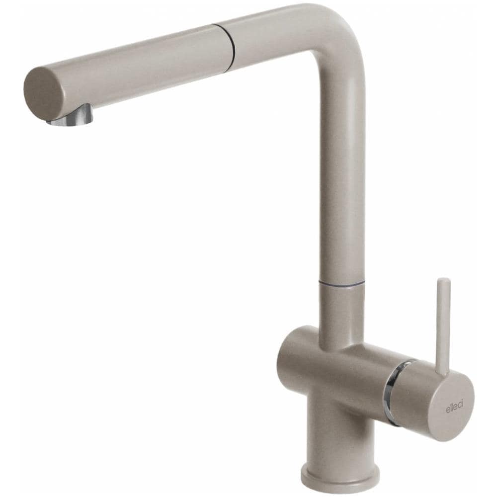 Miscelatore Monocomando Stream Plus con Canna Girevole e Doccetta Estraibile K95 Colore Champagne - Foto 1