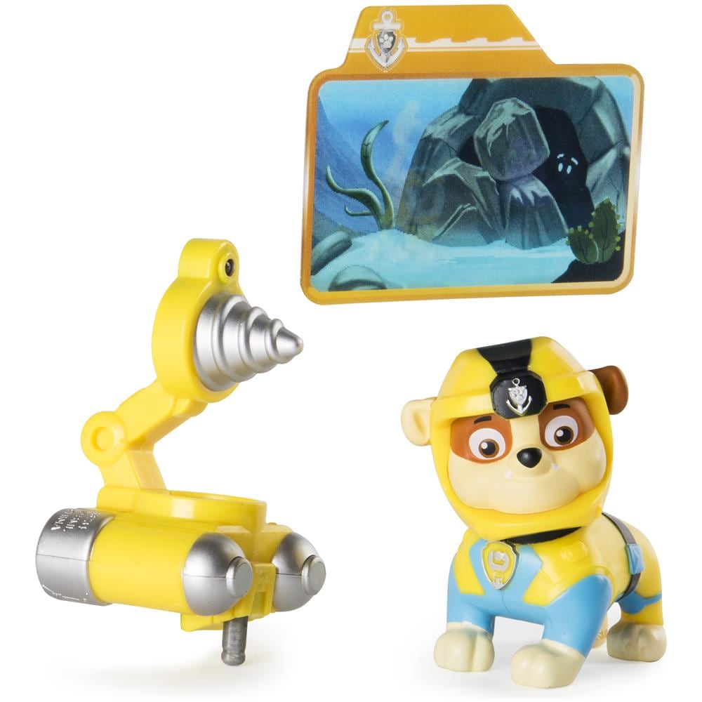 Paw Patrol Sea Patrol Deluxe Figure Rubble Multicolore Ragazzo / Ragazza - Foto 6