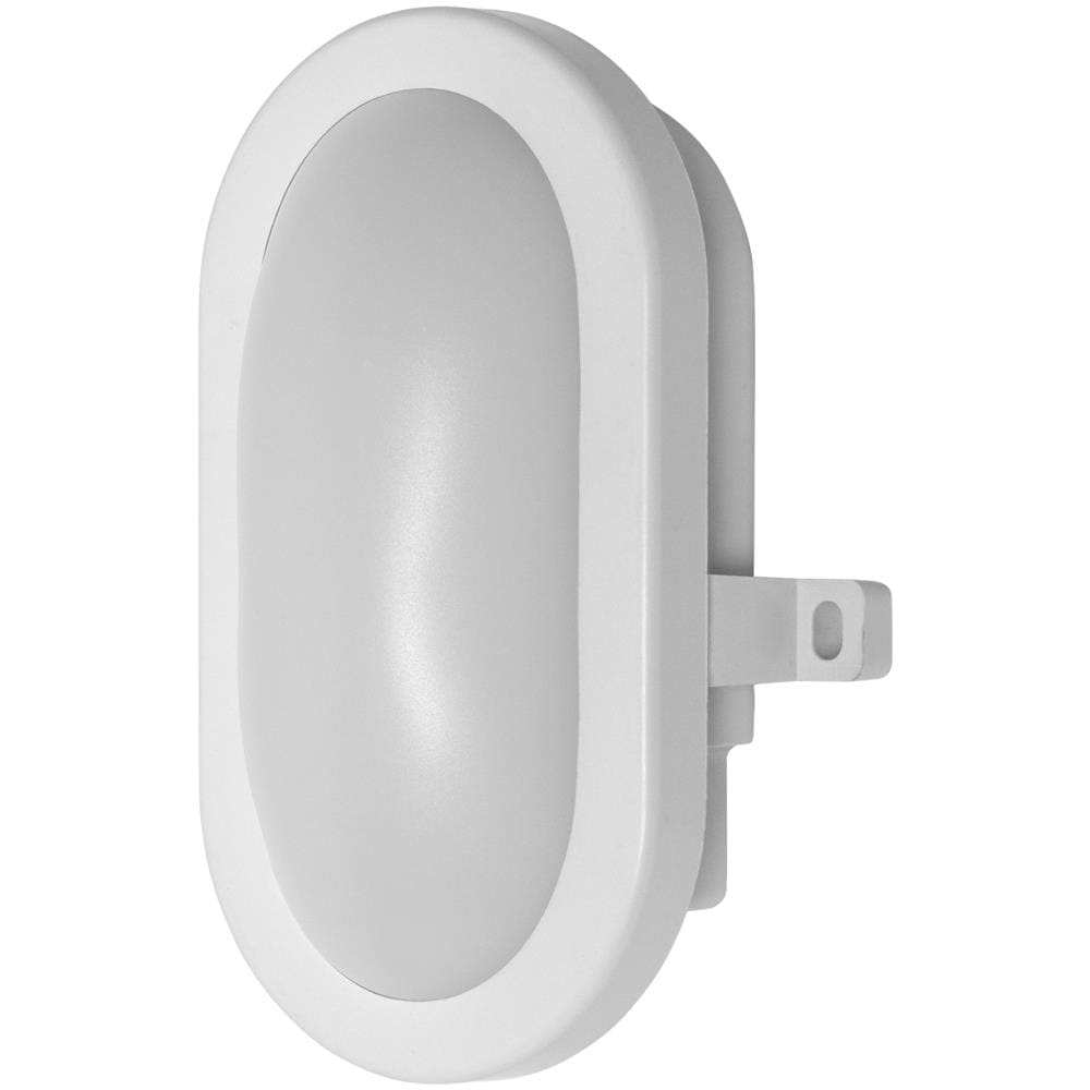Ledvance Apparecchio A Parete E A Soffitto, Lampada Da Esterno, Led Bulkhead / 5,50 W, 220…240 V, Ampiezza Fascio Luminoso: 120°, Bianco Freddo, 4000 K, Materiale: Polycarbonat (pc), Ip54 - Foto 1