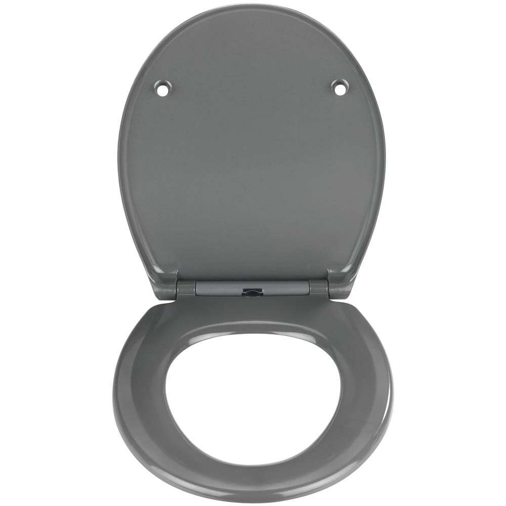 Samos - Sedile Wc, Easy Close, Grigio, - Foto 2