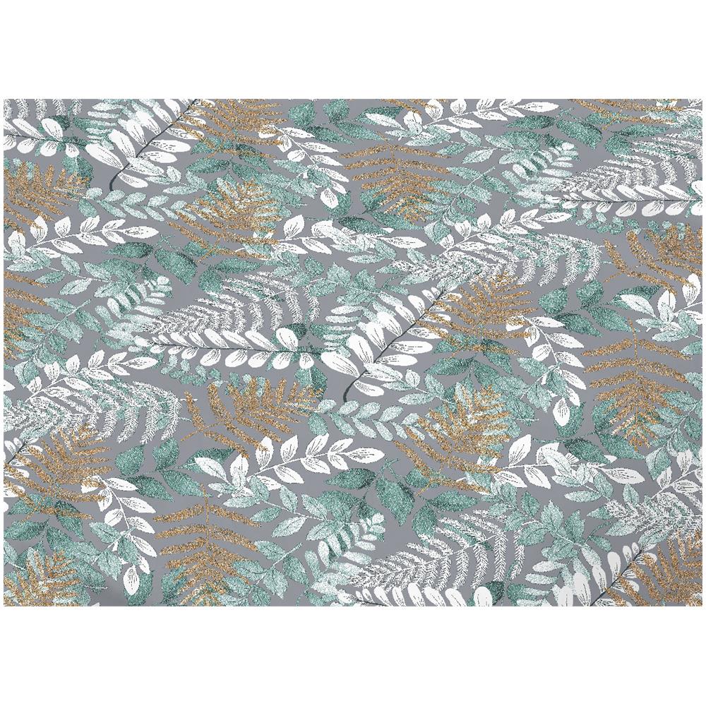 Copriletto Piquet Primavera Estate 100% Cotone Disegno Foglie Botanico Matrimoniale Foglie - Foto 6