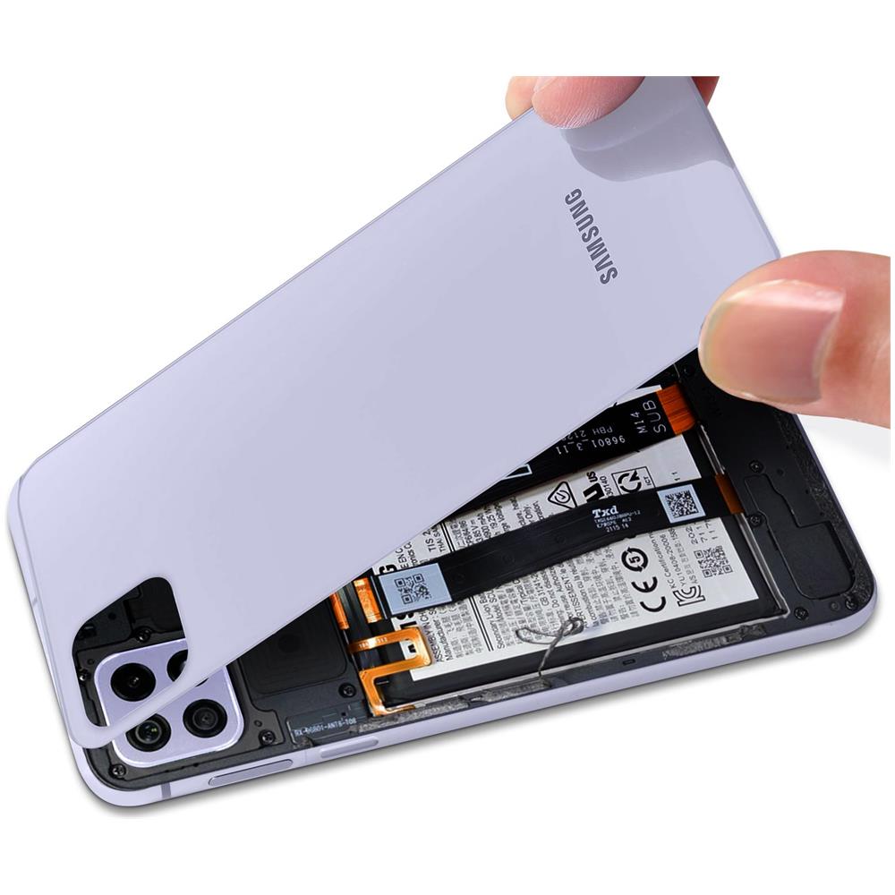 Copribatteria Galaxy A22 5g Originale Violet - Foto 2