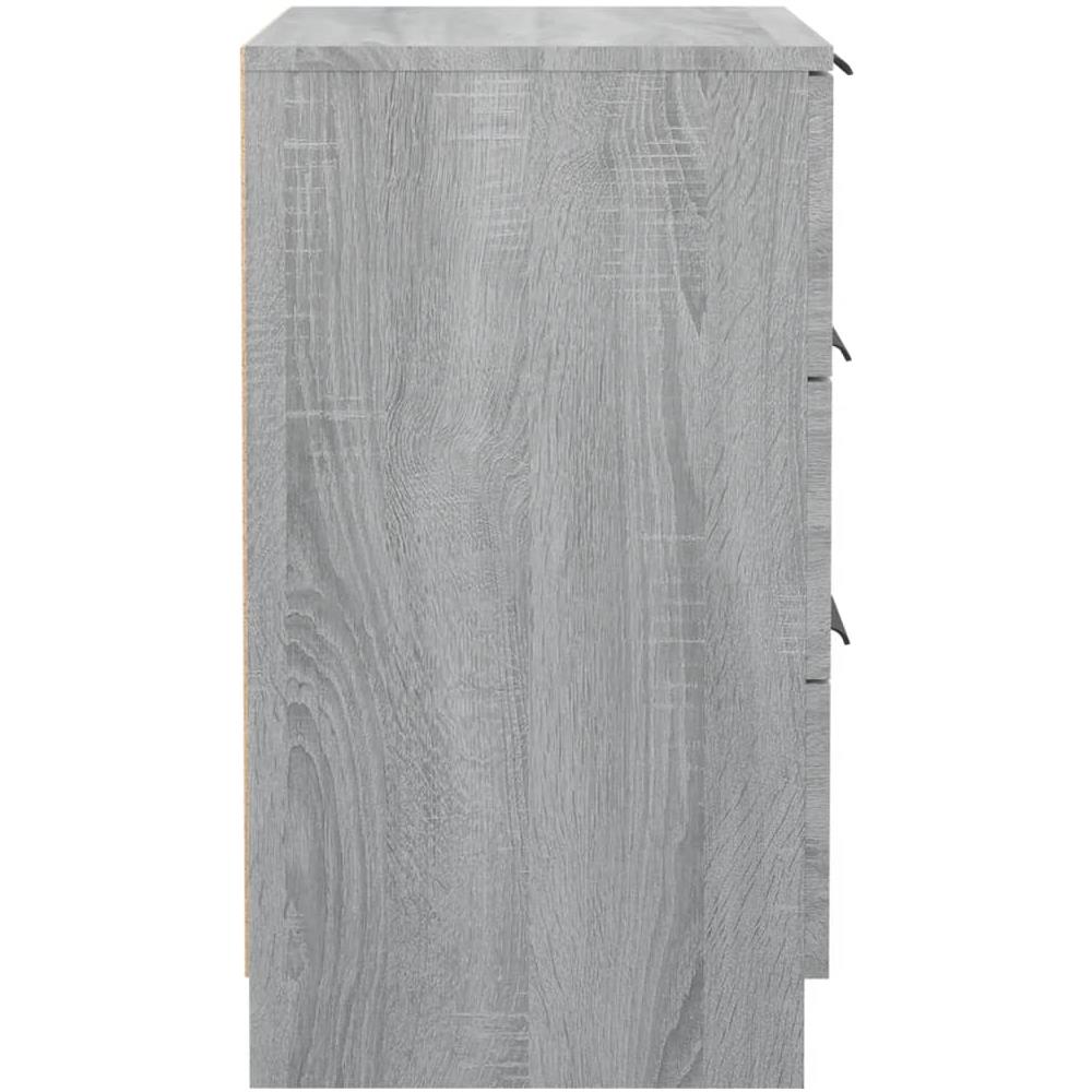 Comodini 2 Pz Grigio Sonoma 40x36x65 Cm - Foto 7