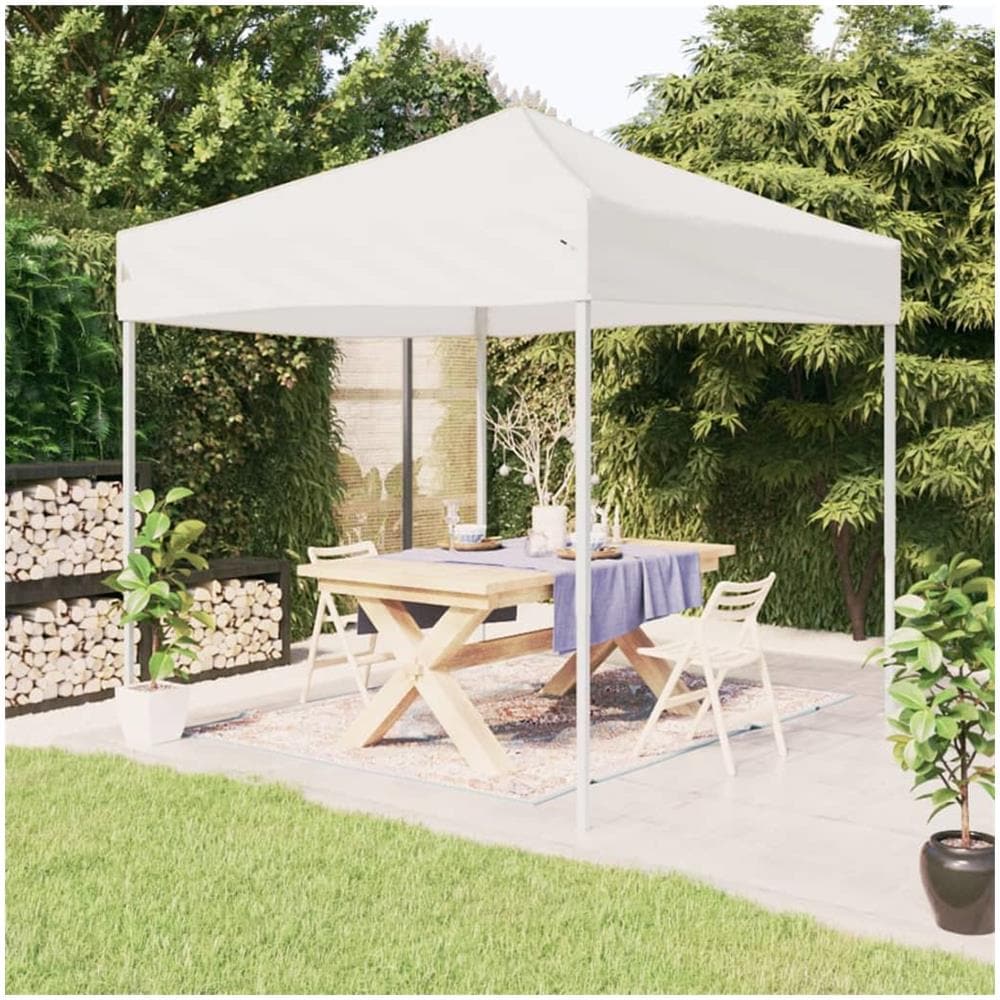 Tenda Per Feste Pieghevole Bianca 3x3 M - Foto 1