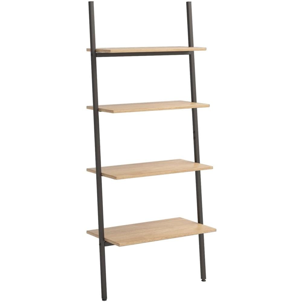 Scaffale Pendente 4 Livelli Marrone Chiaro E Nero 64x34x150,5cm - Foto 2