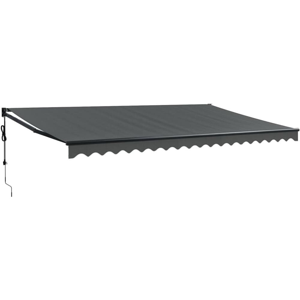 Tenda Sole Automatica Retrattile Antracite 5x3 m - Foto 1