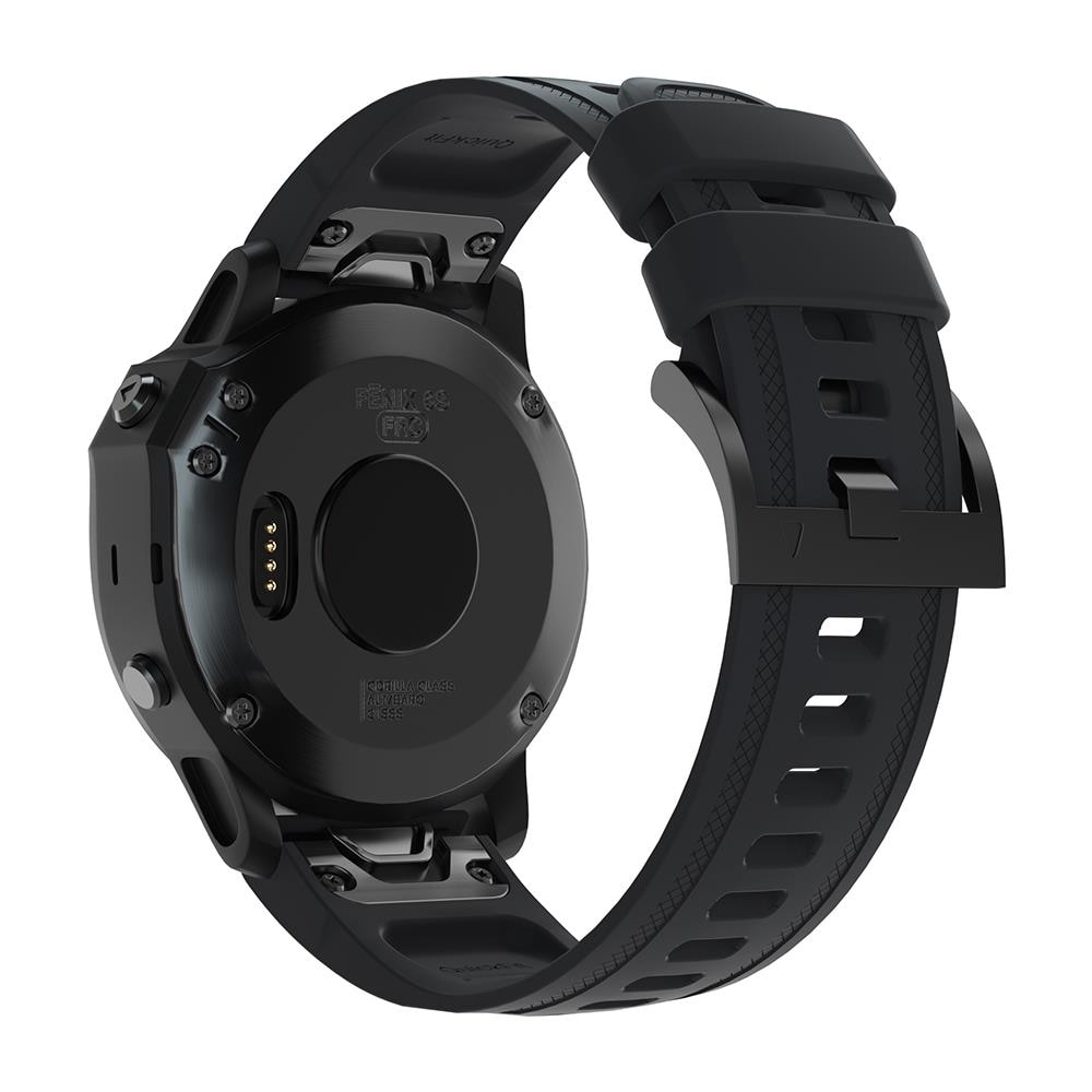 Cinturino Per Orologio Garmin Fenix 7s/6s/5s, Garmin Instinct 2s 20 Mm Black - Foto 5